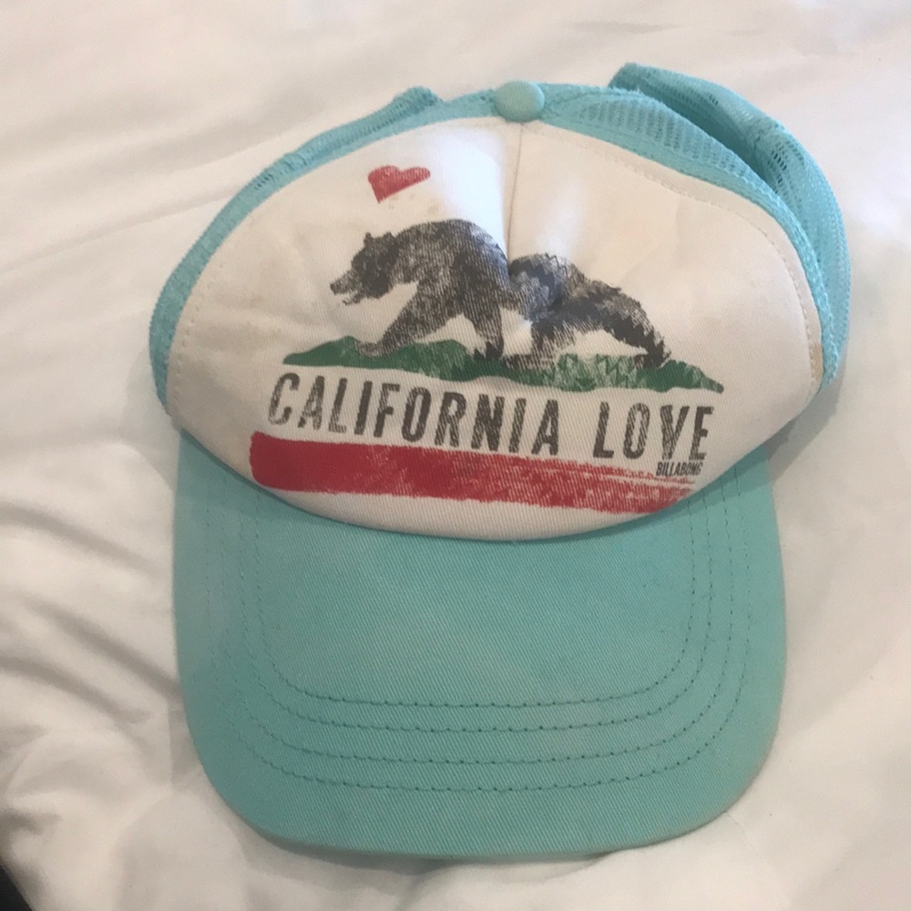 Light Blue Billabong Hat